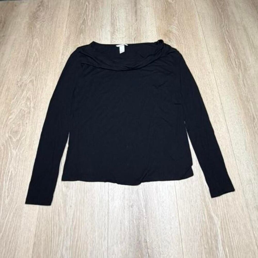H-m Women's Black and Navy Blouse